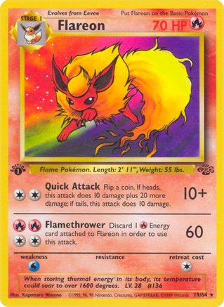 Rare Pikachu Pokemon Card Jungle Set Mint Condition ultra rare 60/64 1st Gen