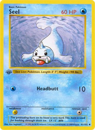 Base Set (Shadowless) Seel #041