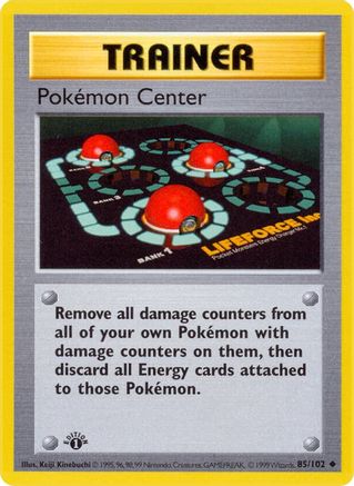 Base Set (Shadowless) Pokemon Center #085