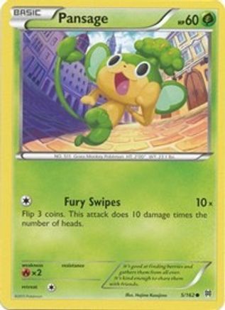 XY - BREAKthrough Pansage #5