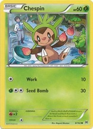 XY - BREAKthrough Chespin (8) #8