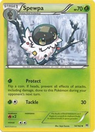 XY - BREAKthrough Spewpa #14