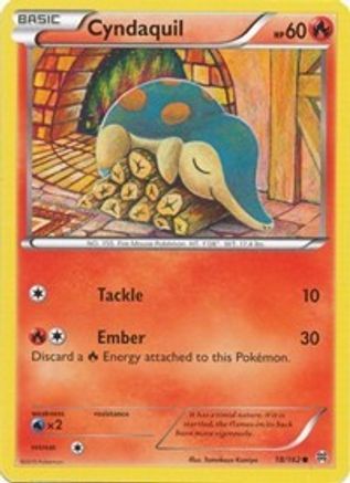 XY - BREAKthrough Cyndaquil #18