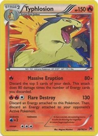 XY - BREAKthrough Typhlosion #20