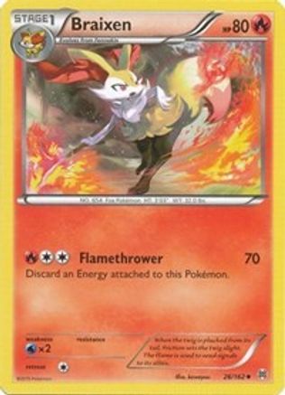 XY - BREAKthrough Braixen #26
