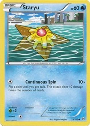 XY - BREAKthrough Staryu #29