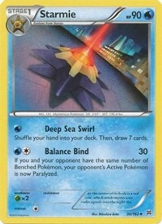XY - BREAKthrough Starmie #30