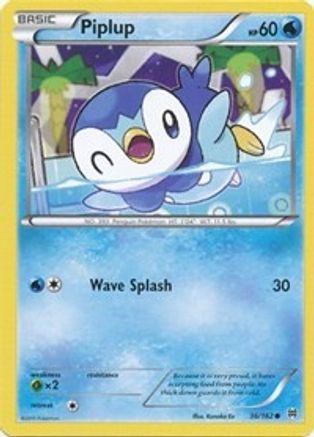 XY - BREAKthrough Piplup #36
