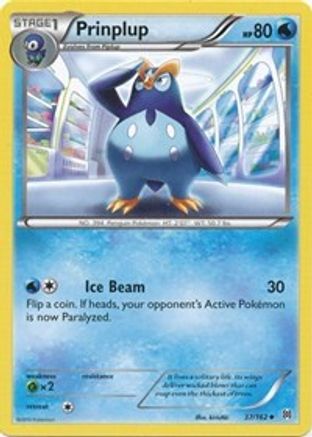 XY - BREAKthrough Prinplup #37