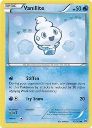 XY - BREAKthrough Vanillite #43