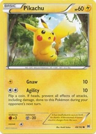 XY - BREAKthrough Pikachu #48