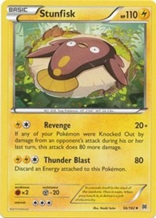 XY - BREAKthrough Stunfisk #56