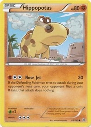 XY - BREAKthrough Hippopotas #83