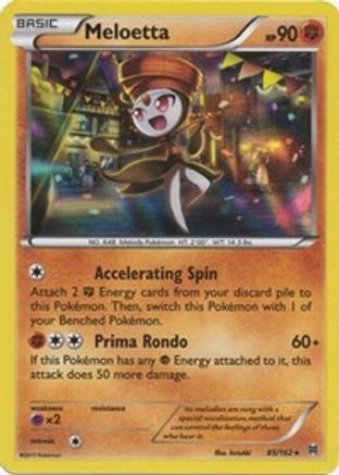 XY - BREAKthrough Meloetta #85