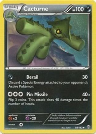 XY - BREAKthrough Cacturne #88