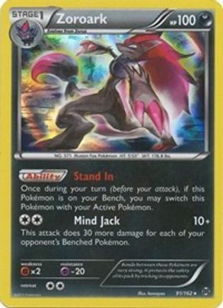 XY - BREAKthrough Zoroark #91