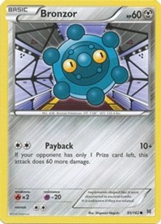 XY - BREAKthrough Bronzor #95