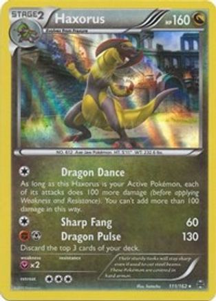 XY - BREAKthrough Haxorus #111