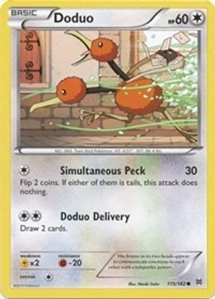 XY - BREAKthrough Doduo (115) #115