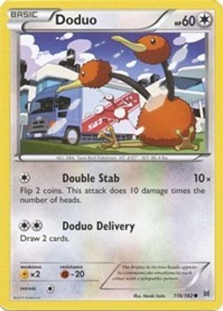 XY - BREAKthrough Doduo (116) #116