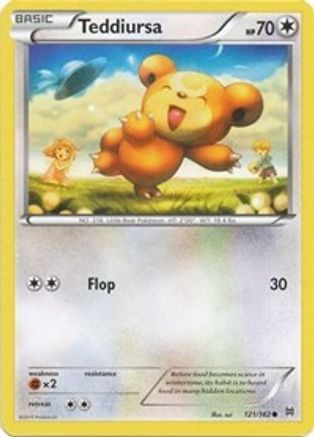XY - BREAKthrough Teddiursa #121