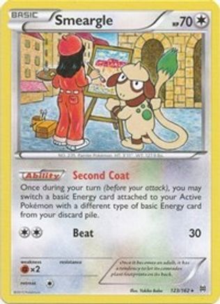 XY - BREAKthrough Smeargle #123