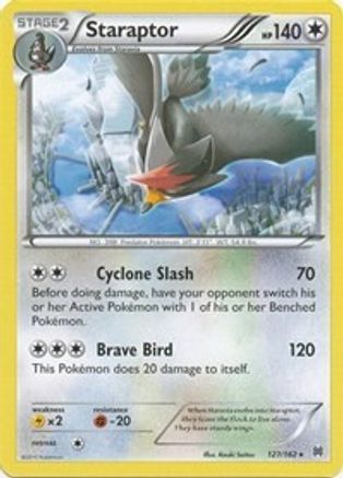 XY - BREAKthrough Staraptor #127