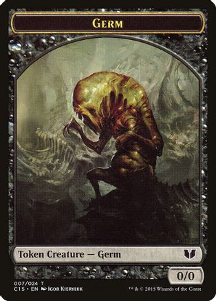 Germ // Zombie Double-Sided Token