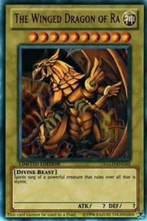 The Winged Dragon of Ra - King of Games: Yugi's Legendary Decks - YuGiOh