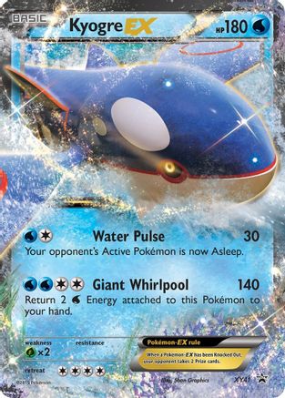 XY Promos Kyogre EX #XY41