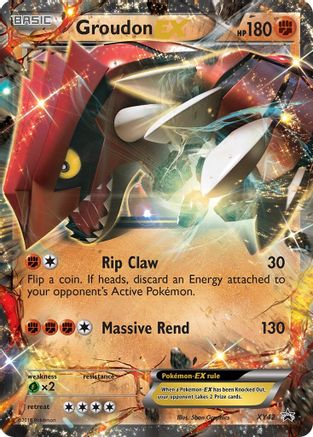 XY Promos Groudon EX #XY42