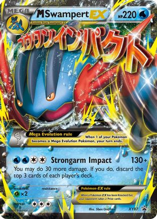 XY Promos M Swampert EX #XY87