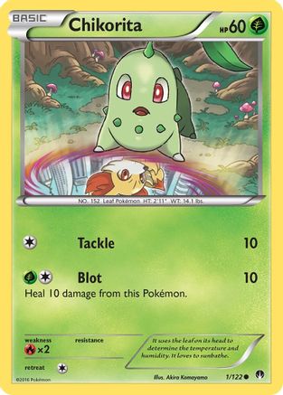 XY - BREAKpoint Chikorita #1