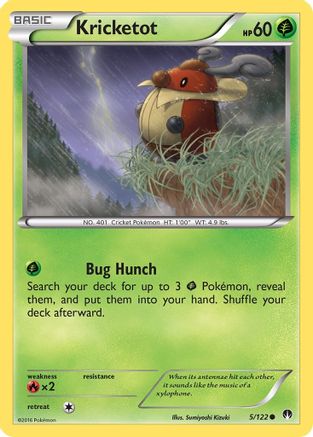 XY - BREAKpoint Kricketot #5