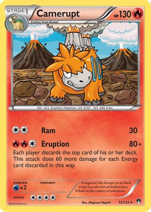 XY - BREAKpoint Camerupt #13