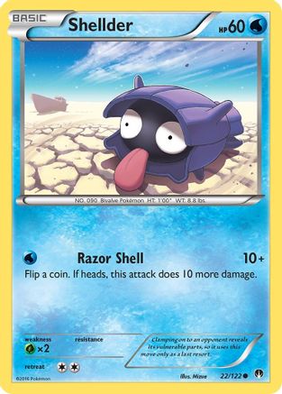 XY - BREAKpoint Shellder (22) #22