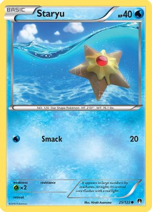 XY - BREAKpoint Staryu #25