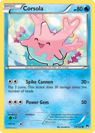 XY - BREAKpoint Corsola #29
