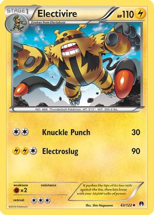 XY - BREAKpoint Electivire #43