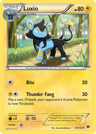 XY - BREAKpoint Luxio #45