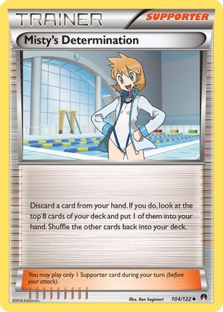 XY - BREAKpoint Misty's Determination #104