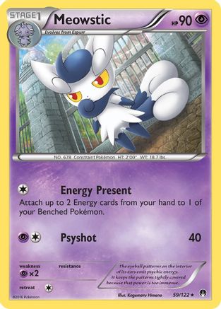 XY - BREAKpoint Meowstic #59