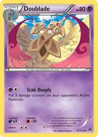 XY - BREAKpoint Doublade #61