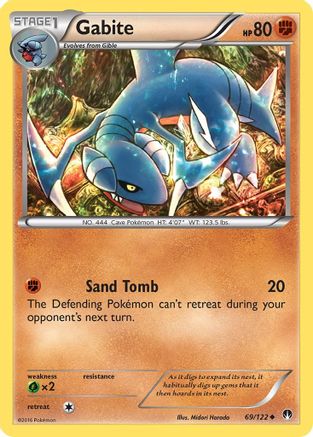 XY - BREAKpoint Gabite #69