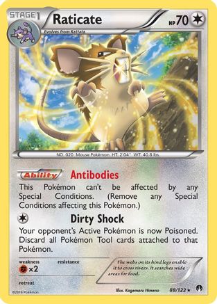 XY - BREAKpoint Raticate #88