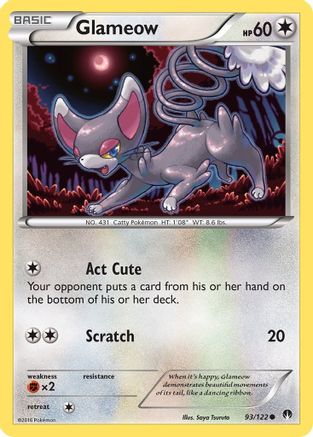 XY - BREAKpoint Glameow #93