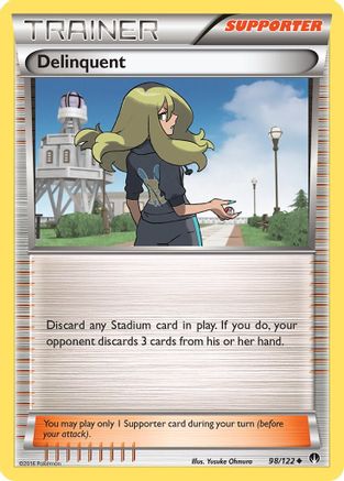 XY - BREAKpoint Delinquent #98
