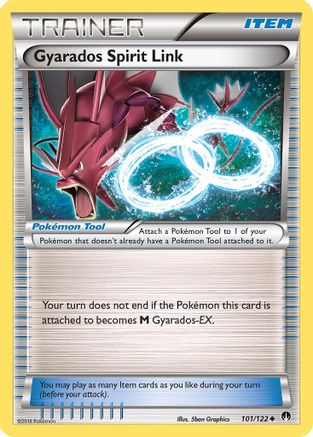 XY - BREAKpoint Gyarados Spirit Link #101