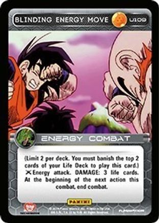 Goku - Energy Gatherer (High Tech Foil) - Panini: Set 1 - Dragon Ball Z TCG