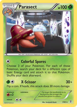 Generations Parasect #7